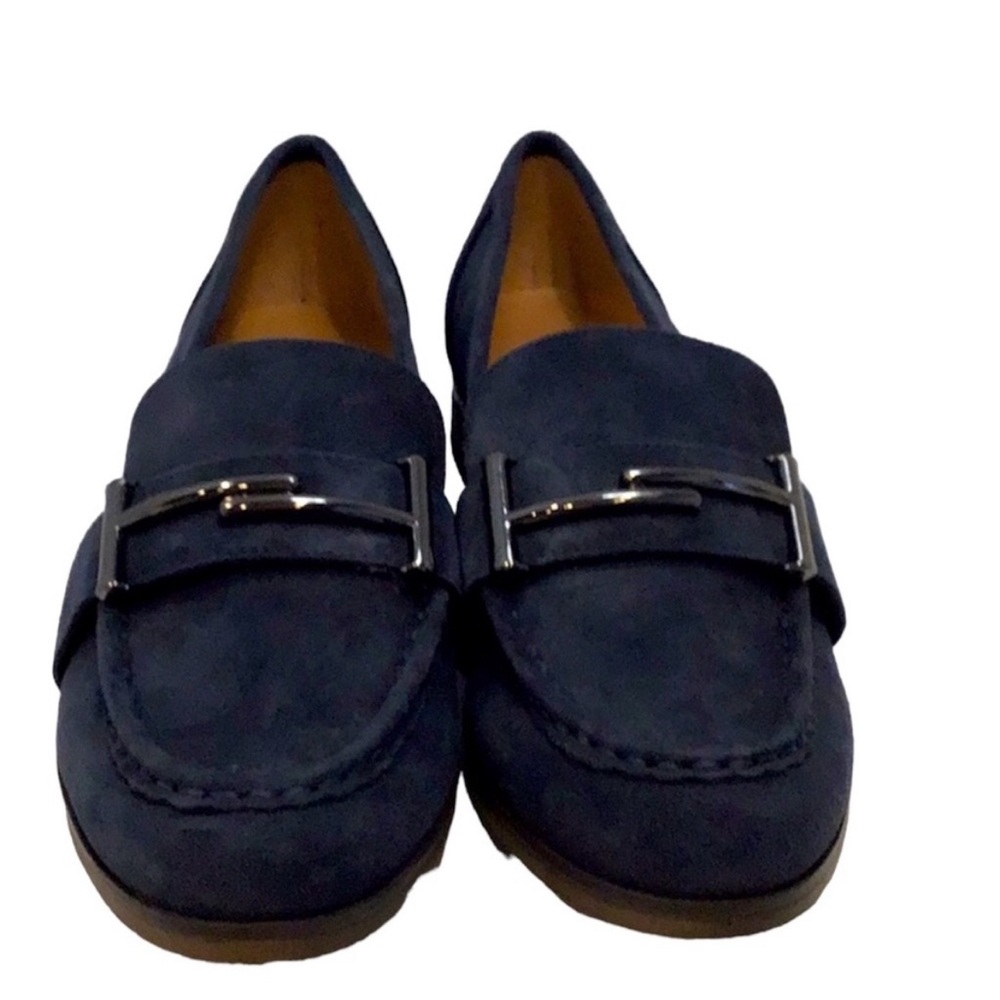 Franco Sarto Blue Loafers
